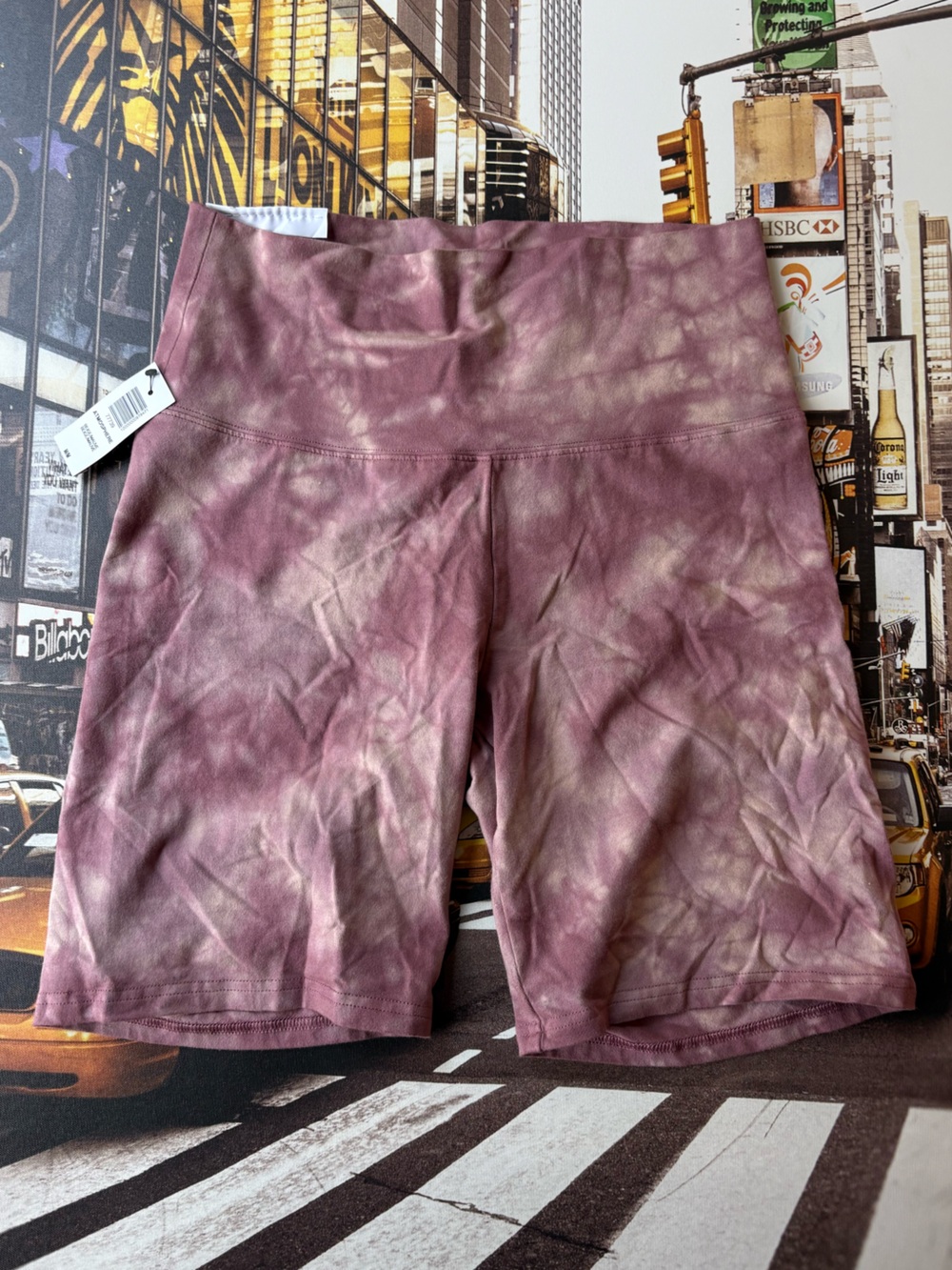TNA Atmosphere Tie-Dye Mauve Shorts NWT